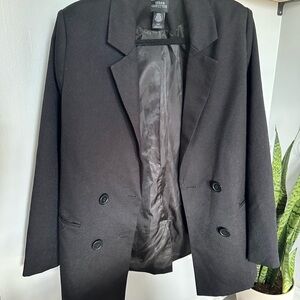 Urban Outfitters Black Boyfriend Blazer